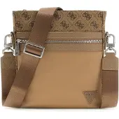 GUESS Schoudertas 'Berlin' grijs / zwart