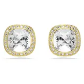 Swarovski Oorbellen 'UNA' goud / transparant