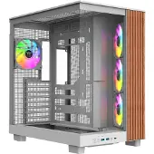 Thermaltake View 380 XL WS ARGB Snow Midi Tower Wit