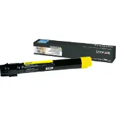 Lexmark Toner X950X2YG Geel Extra hoge capaciteit