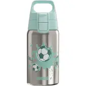 SIGG drinkfles voetbalmotief 0,5L - RVS kinderfles BPA-vrij.