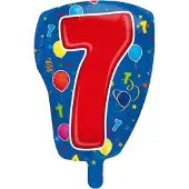 Folat - Folieballon - Shape - 7 - Zonder vulling - 56cm