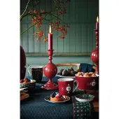 Pip studio Kandelaar Metal Sphere Small Dark Red 24 cm