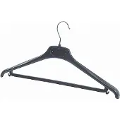 Alba Hangers PMBASIC PL Plastic 450 x 220mm Zwart 20 Stukken