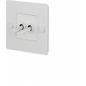 Buster + Punch - 1G double toggle cross Schakelaar