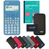 Casio fx-82NL incl. beschermhoes Donkergrijs + Handleiding - Wetenschappelijke rekenmachine - Standaardset