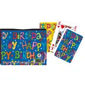 Piatnik Speelkaarten - Happy Birthday - In geschenkdoosje