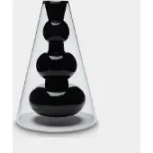 Tom Dixon Bump Vaas Cone Black