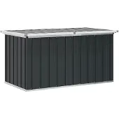 vidaXL Tuinbox 129x67x65 cm antraciet