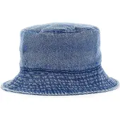 GUESS Denim Rain Hat Hoeden Dames - Blauw - Maat L