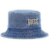 GUESS Denim Rain Hat Hoeden Dames - Blauw - Maat M