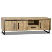 De Bommel Meubelen TV meubel Sheridan - 169 cm - Lamulux Mango - 3 deuren, 1 lade, 1 open vak