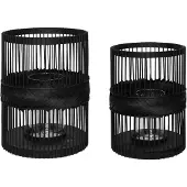 Hubsch Hexa lantaarn set van 2 stuks - 031505