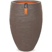 Capi Europe Vaas Elegant Deluxe Rib Taupe D 50 H 72 Cm