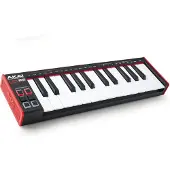 Akai LPK25 - USB MIDI-Keyboardcontroller met 25 Responsieve Synth-Toetsen voor Mac en PC, Arpeggiator en Muziekproductiesoftware