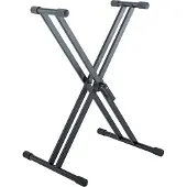 K&M 18993 Rick 20 X Frame Keyboard Stand Black