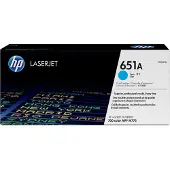 HP 651A (CE341A) Toner Cyaan