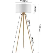 Novel Nieuwe staande lamp STEHLEUCHTE