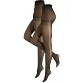 Anytime panty 40 denier - zwart (set van 2) female | Maat: 44/46