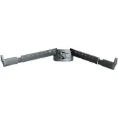 K&M 18866 Toevoeging Black Anodized