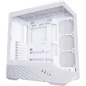 Lian Li Vector V100, Midi-tower, PC-behuizing, Zwart, Transparant, Compatibel met ATX, EATX, Micro ATX, Mini-ITX, Materiaal: Kunststof, Staal, Gehard glas, Geschikt voor gaming