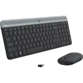 Logitech Slim Wireless Combo MK470 - Toetsenbord- en muisset