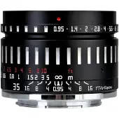 TTArtisan C 35mm F/0.95 Nikon Z Black + Silver