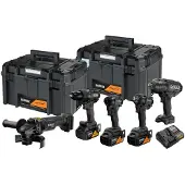 DeWalt - 11-delige set accugereedschap, McLaren, accu’s en opladers DCK5222MP3T
