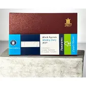Ryam Zakagenda 2027 - Panoramic Harde Kaft Bordeaux (9cm x 15cm)