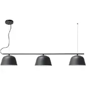 Toolight Lamp APP1478-3CP Black