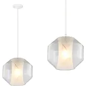 Toolight Hanglamp Wit Marmer APP908-1CP