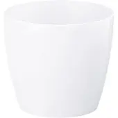Lamela Bloempot met plastic deksel, wit, 12 cm, Magnolia