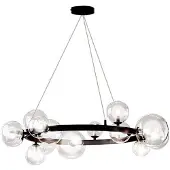 Toolight Hangende Plafondlamp Met Glazen Bollen Op Een Rand APP906-15CP