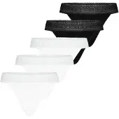 Mey Dames string 5 pack Modal Lace