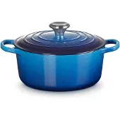 Le Creuset Braadpan Signature 'Azure' ø22cm / 3.3L