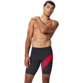 Speedo Heren Zwemjammer Hyperboom Zwart/Rood