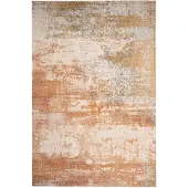 FRAAI Modern vloerkleed - Bush Okergeel/Terracotta - 140x200cm