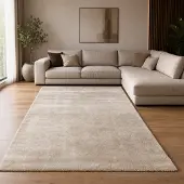 Muratap Comfy premium luxe effen vloerkleed wasbaar uni 160x230 cm