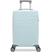 Bhppy Handbagage koffer 55x34x20 cm - Reiskoffer handbagage - TSA slot - 28L - Signature koffer Soft Lime