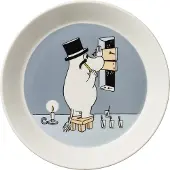 Arabia Moominpappa Moomin bord Ø19 cm Grijs