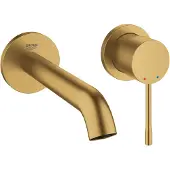 GROHE Essence New afbouwdeel voor 2-gats inbouw wandkraan M-size m. uitloop 18.3cm brushed cool sunrise