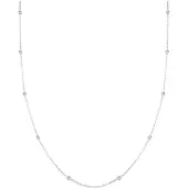 Elli - Elli Halsketting Solitär Basic Kristalle 925 Silber Kettingen Dames