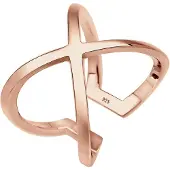 Elli Ring 'Kreuz' rose-goud