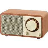 Sangean WR-7 PLUS - FM radio - Bluetooth 5.1 - Natural Cherry