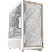 Antec Computer behuizing - - Flux Wood White - 5 PWM ventilatoren - Voorpaneel van hout - Radiator 420mm