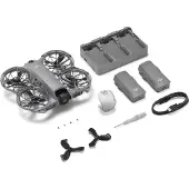 DJI Neo 2 Fly More Combo, 4 rotoren, 12 MP, 2688 x 1512 pixels, 7000 m bereik, 1606 mAh batterij, zwart, grijs