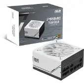 Asus PRIME - Voeding (intern) - ATX12V 3.0/ EPS12V - 80 PLUS Gold - 100-240 Volt wisselstroom V - 750 Watt - actieve PFC - zwart, wit