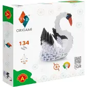 Alexander 3D Model Origami Zwaan- Papier