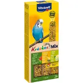 Vitakraft Vogelsnack Kräcker Mix Parkiet Banaan/kruiden/kiwi 3 Stuks
