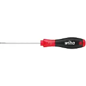 Wiha Schraubendreher SoftFinish Schlitz mit Rundklinge für tiefliegende Schrauben (00684) 2,0 mm x 65... (Gleuf)